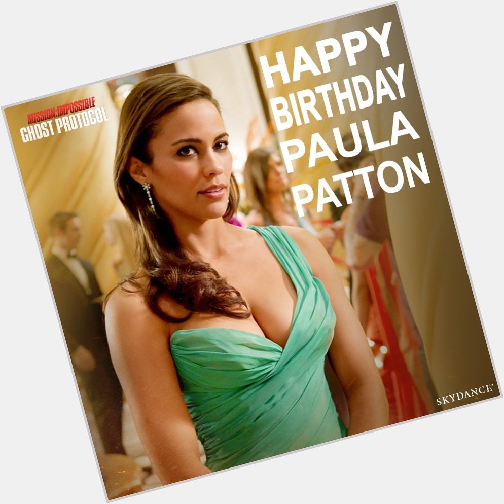 Happy Birthday to - Ghost Protocol actress Paula Patton! 