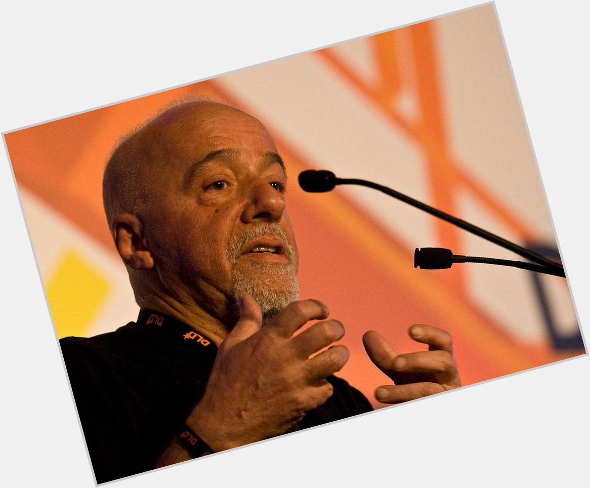 Happy birthday Paulo Coelho Brazilian lyricist and novelist  