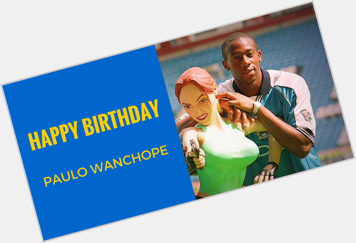 Happy Birthday ex-Man City striker Paulo Wanchope The only man to make Andy Morrison see stars! 