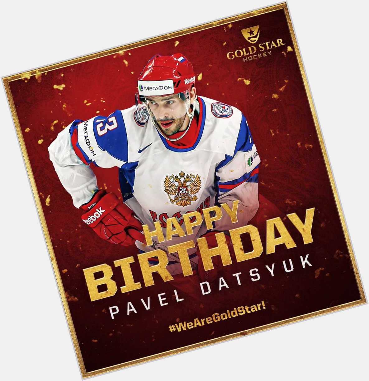 Happy 43rd birthday to our friend and client Pavel Datsyuk! 
