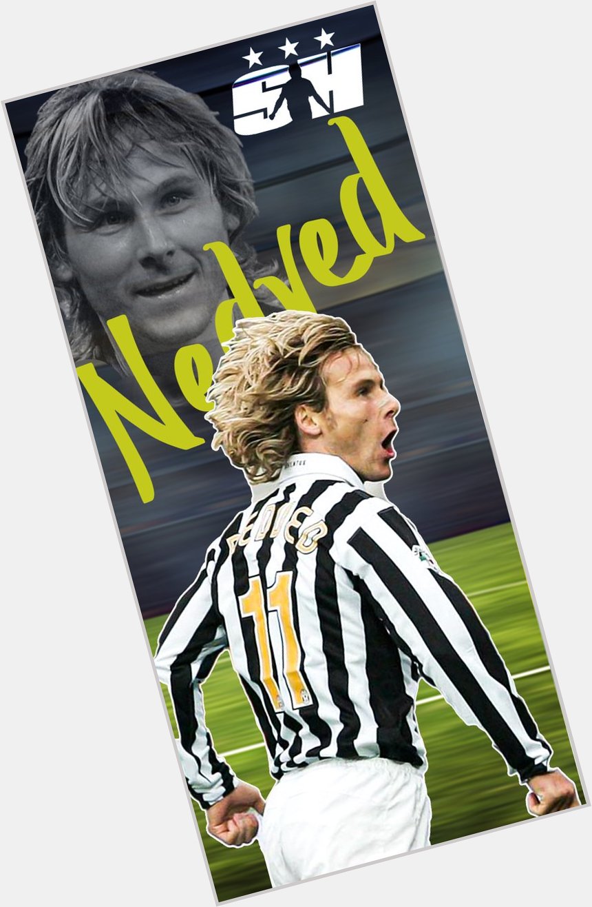 Happy 49th birthday to Juventus legend and 2003 Ballon d\Or winner Pavel Nedved!! 