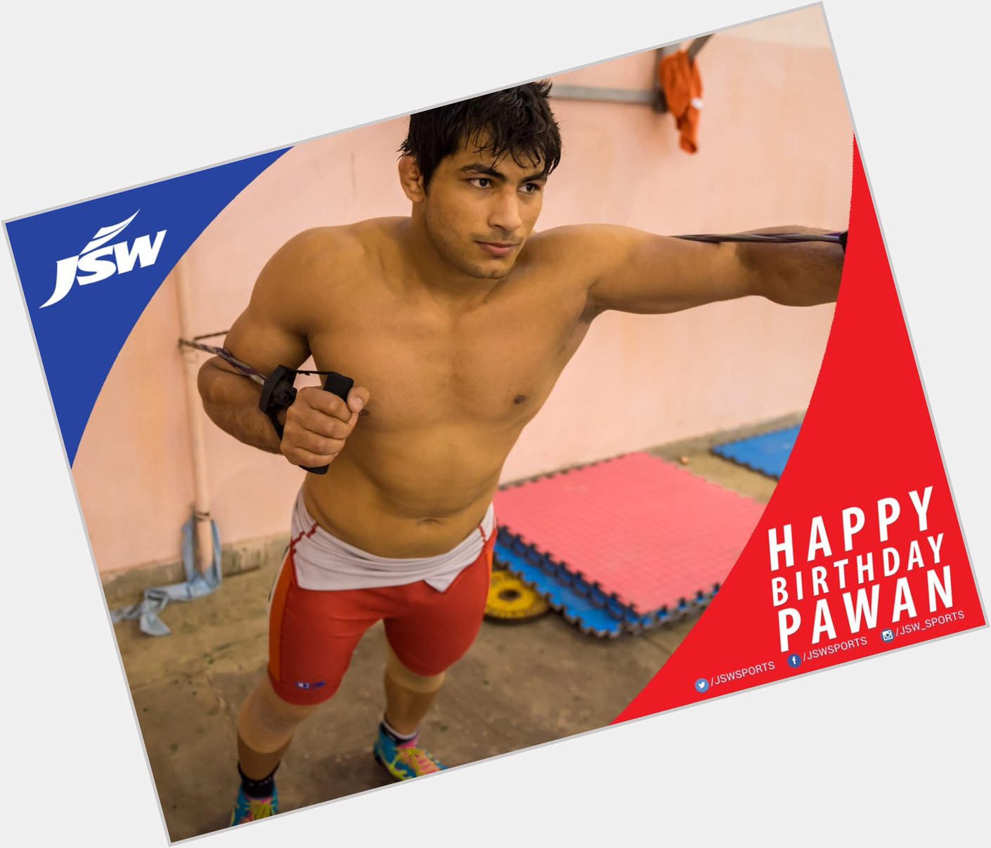  wishes 86-kg 2014 Commonwealth Games bronze medal winning wrestler Pawan Kumar a very Happy Birthday! 