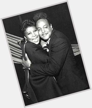 On the cusp of the 80\s the slow soul singer was Peabo Bryson : happy birthday Peabo : pictured here with Aretha 