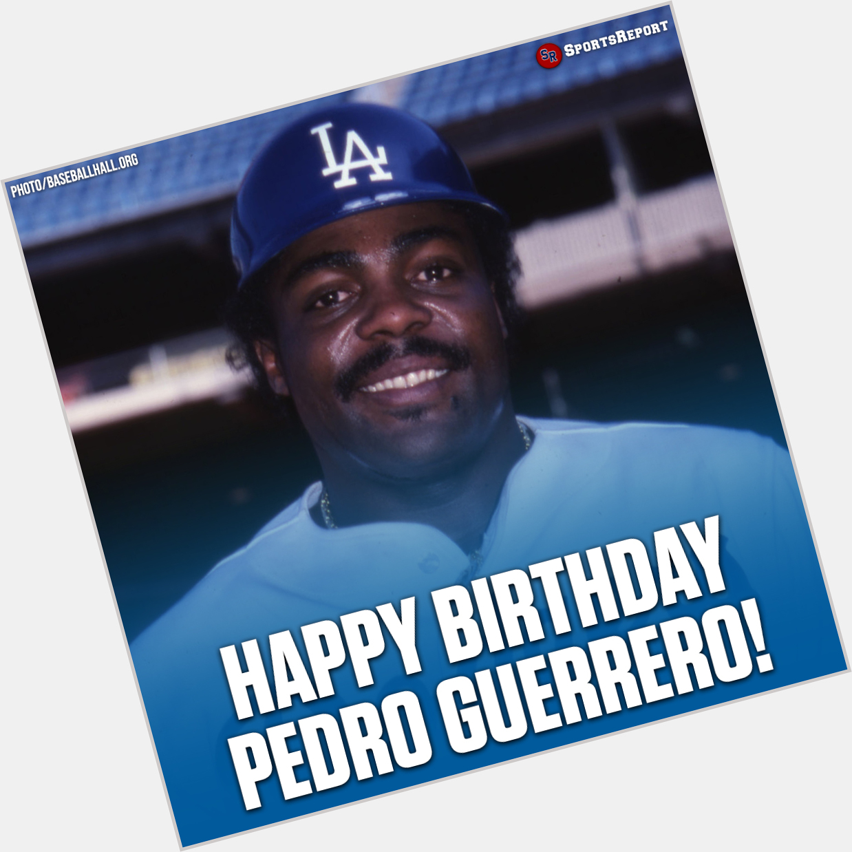Dodgers Fans, let\s wish great Pedro Guerrero a Happy Birthday! 