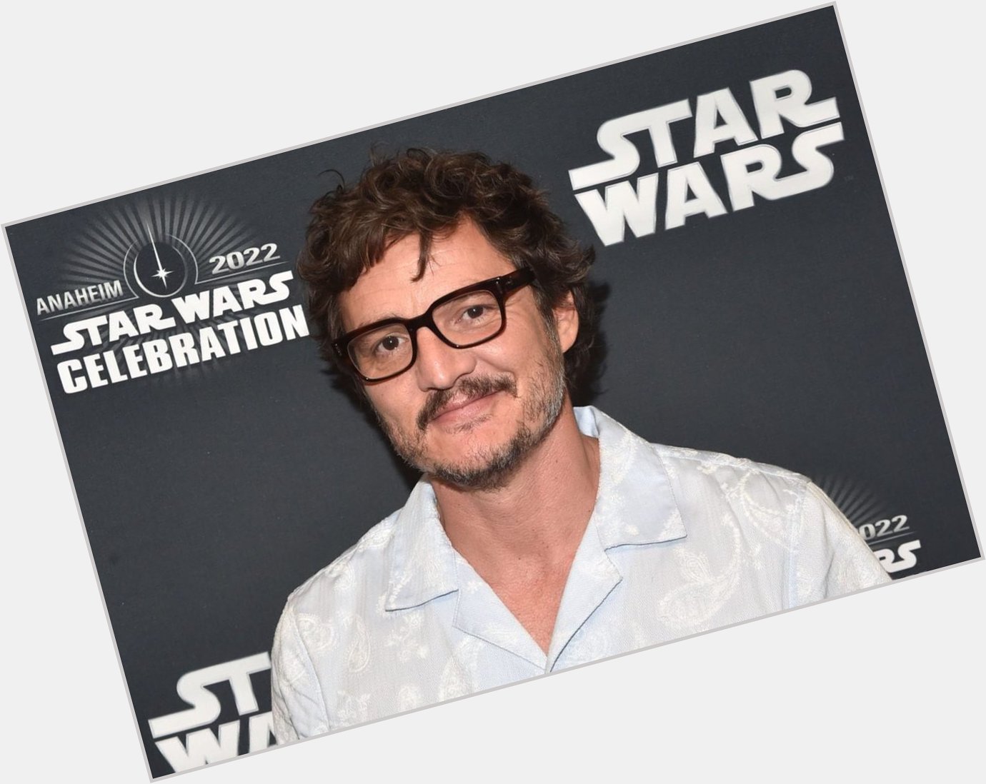 Happy birthday to Pedro Pascal! May the Force be with you! 