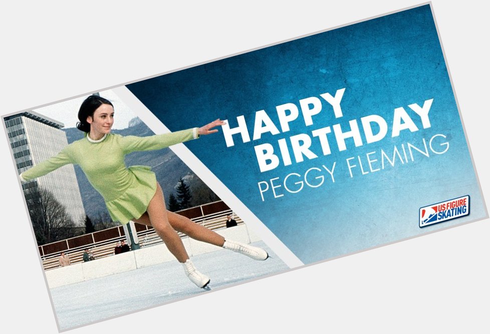 What a day! Very happy birthday to Peggy Fleming! 
