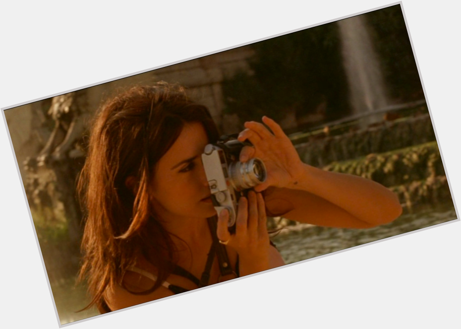 Happy 41st Birthday to today\s über-cool celebrity with an über-cool camera: PENELOPE CRUZ with a silver Leica M7 