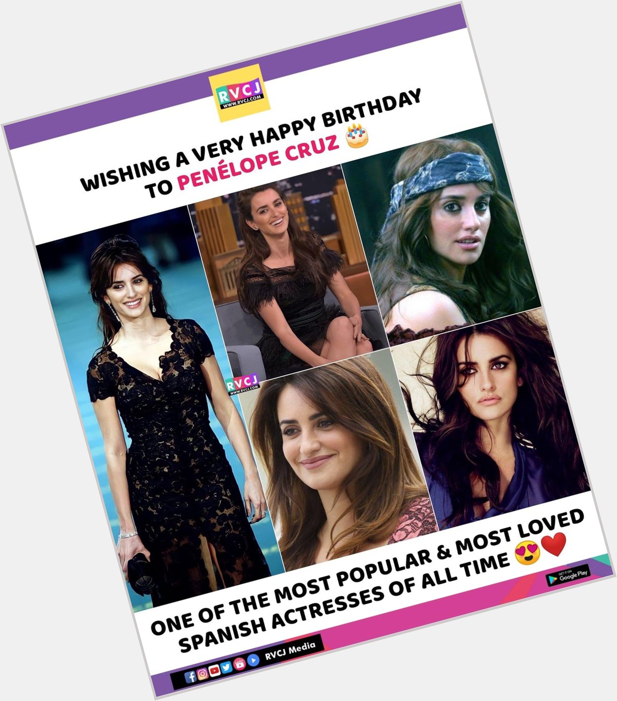 Happy Birthday Penelope Cruz       