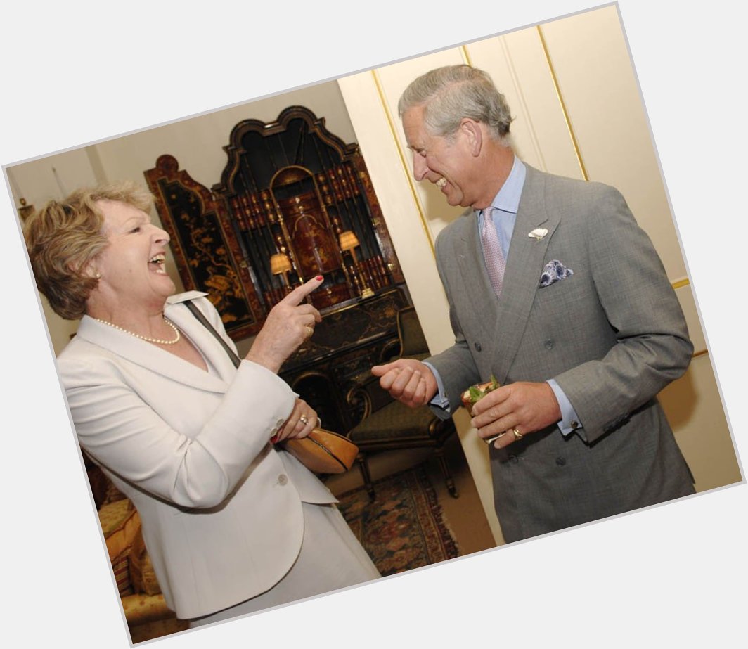 Dame Penelope Keith Happy April 2 birthday! Seen here with HRH Prince Charles. 