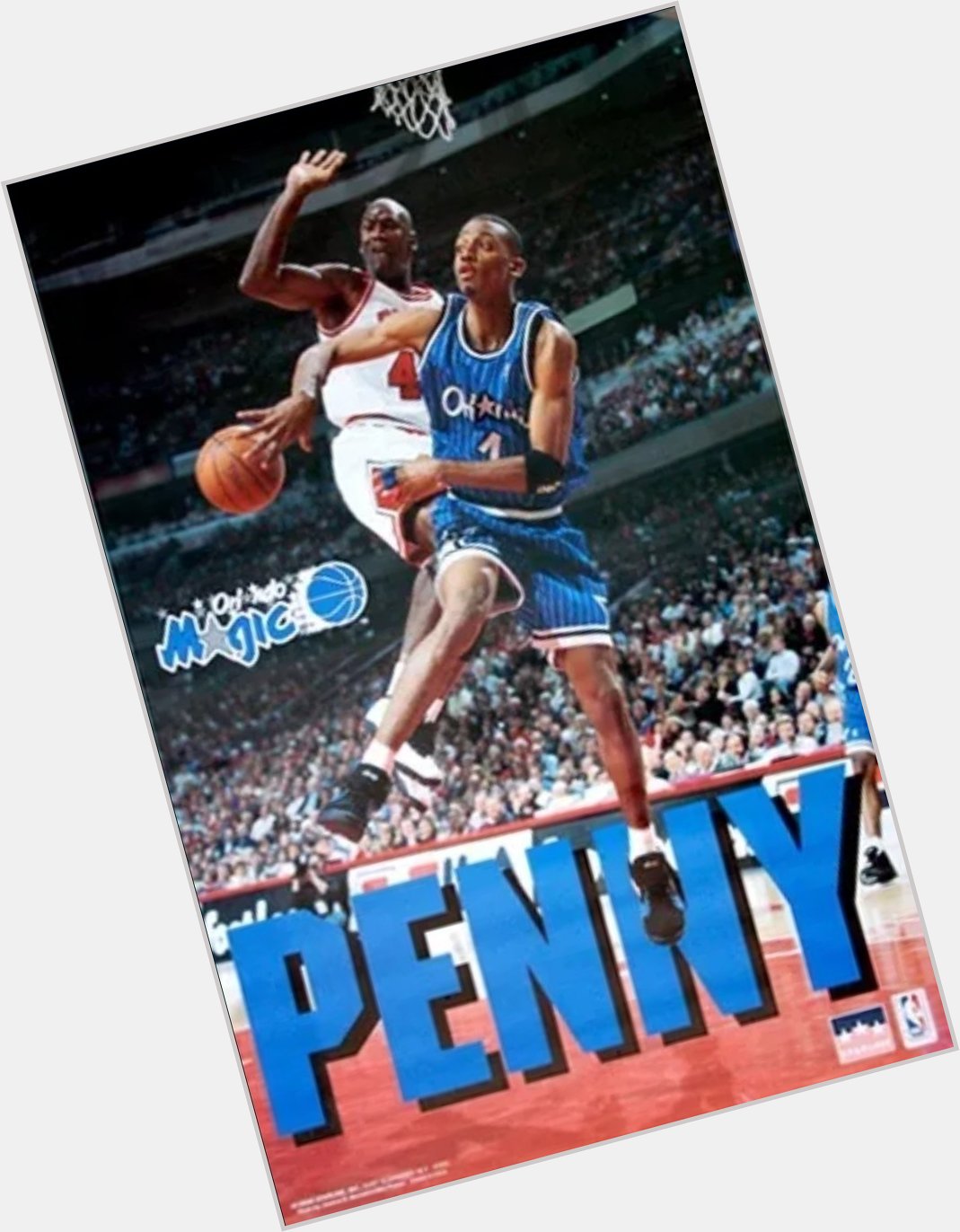 Happy birthday to Penny Hardaway and shoutout to anyone who had this poster or knew someone who had this poster 