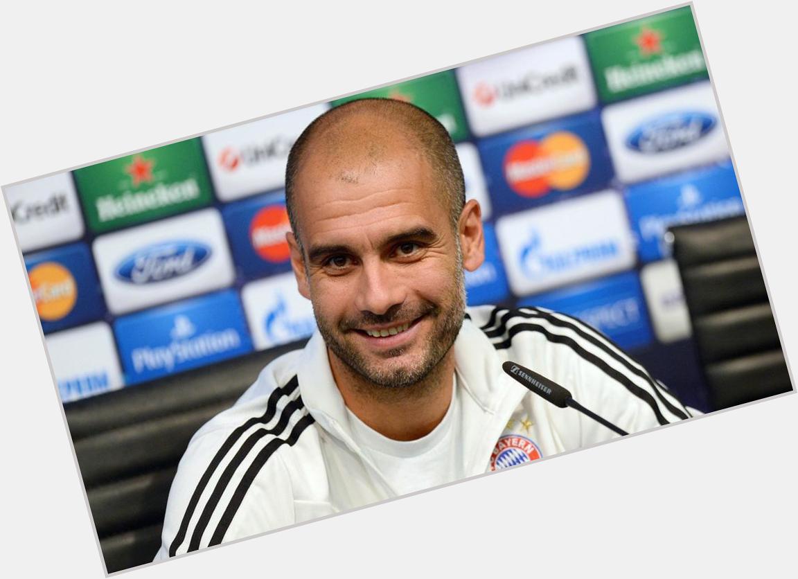 \" Happy Birthday Pep Guardiola  happy birthday to the greatest manager of all time  