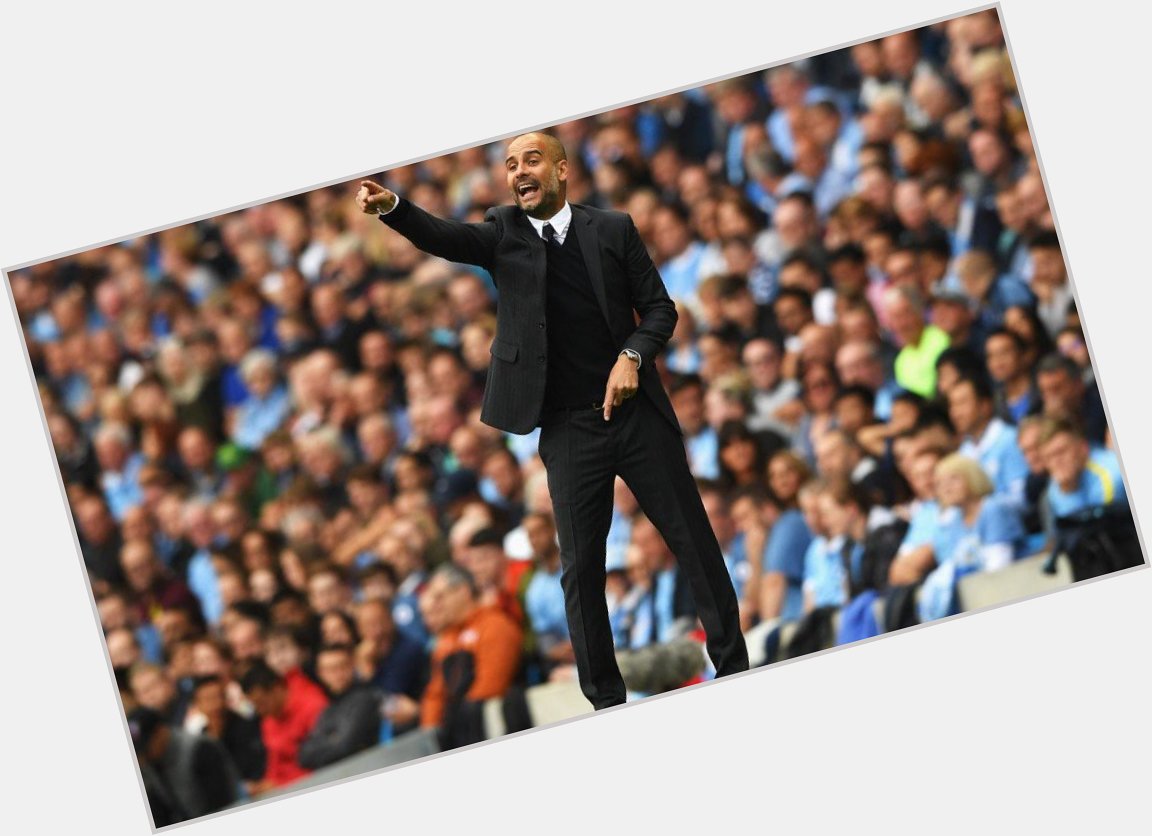 HAPPY BIRTHDAY: Congratulations to manager Pep Guardiola, who celebrates his 46th birthday today. 