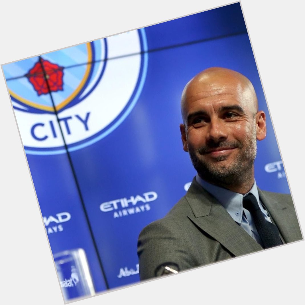 Happy 46th birthday to Pep Guardiola. Can\t wait to sit down with him in two weeks for an interview. 