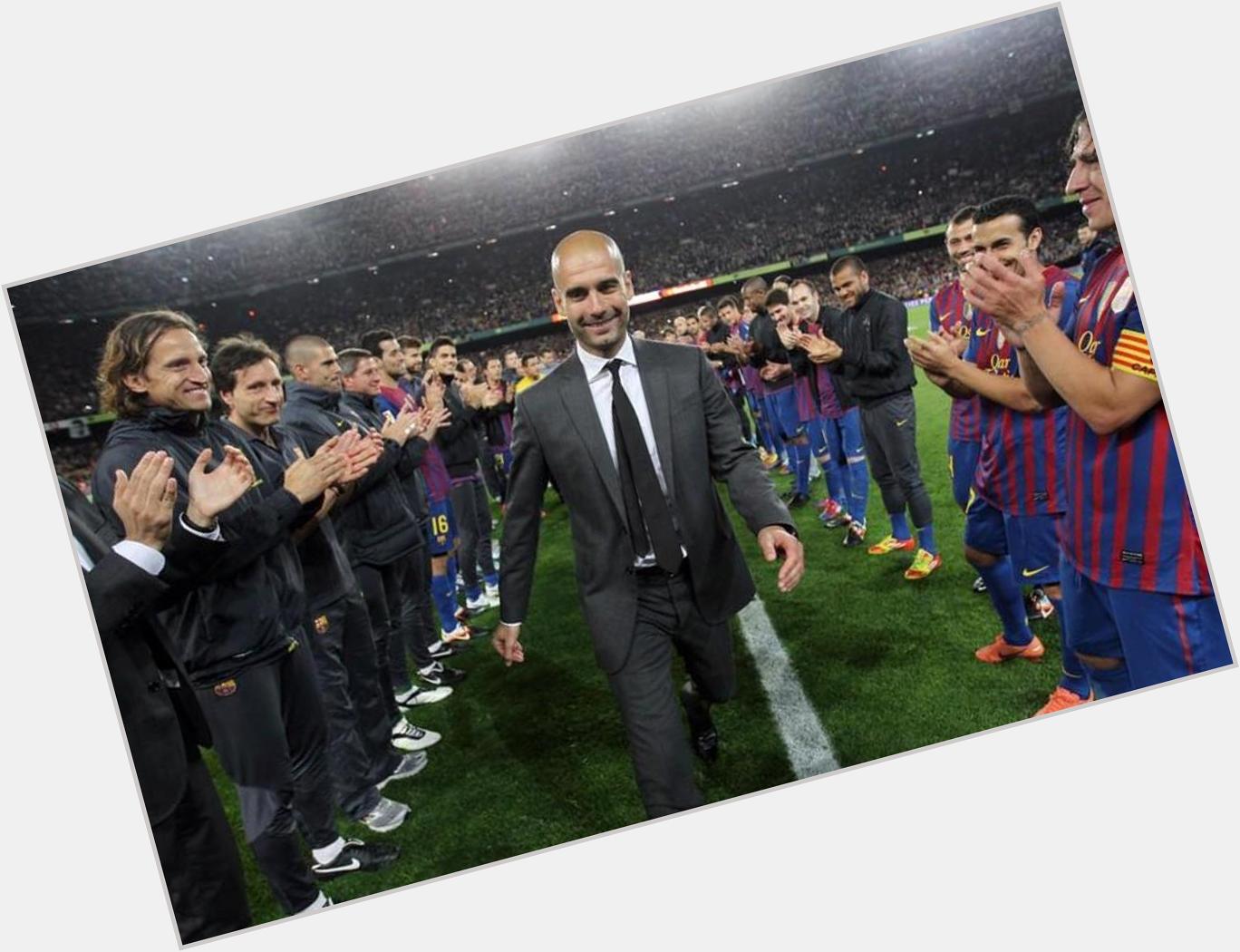 Happy birthday to one of the best coaches in history, Pep Guardiola. Thank you for everything! 