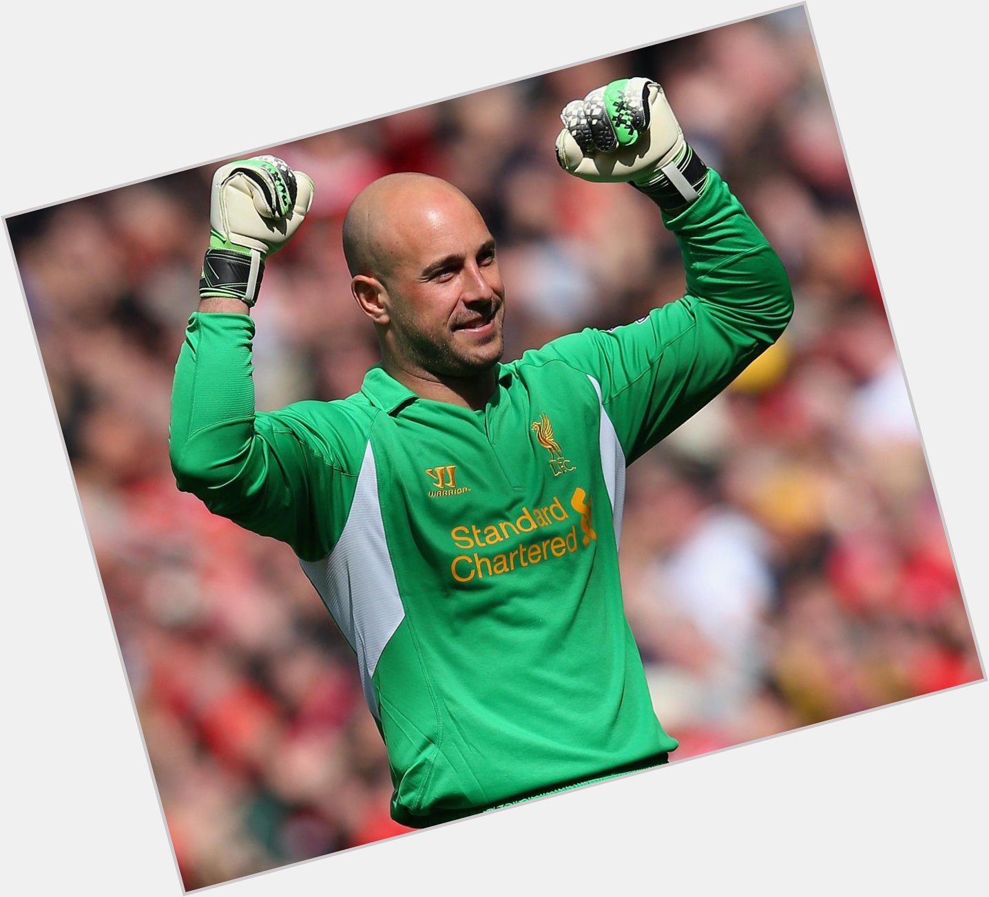 Happy birthday Pepe Reina, who turns 33 today. All the best, Pepe! 