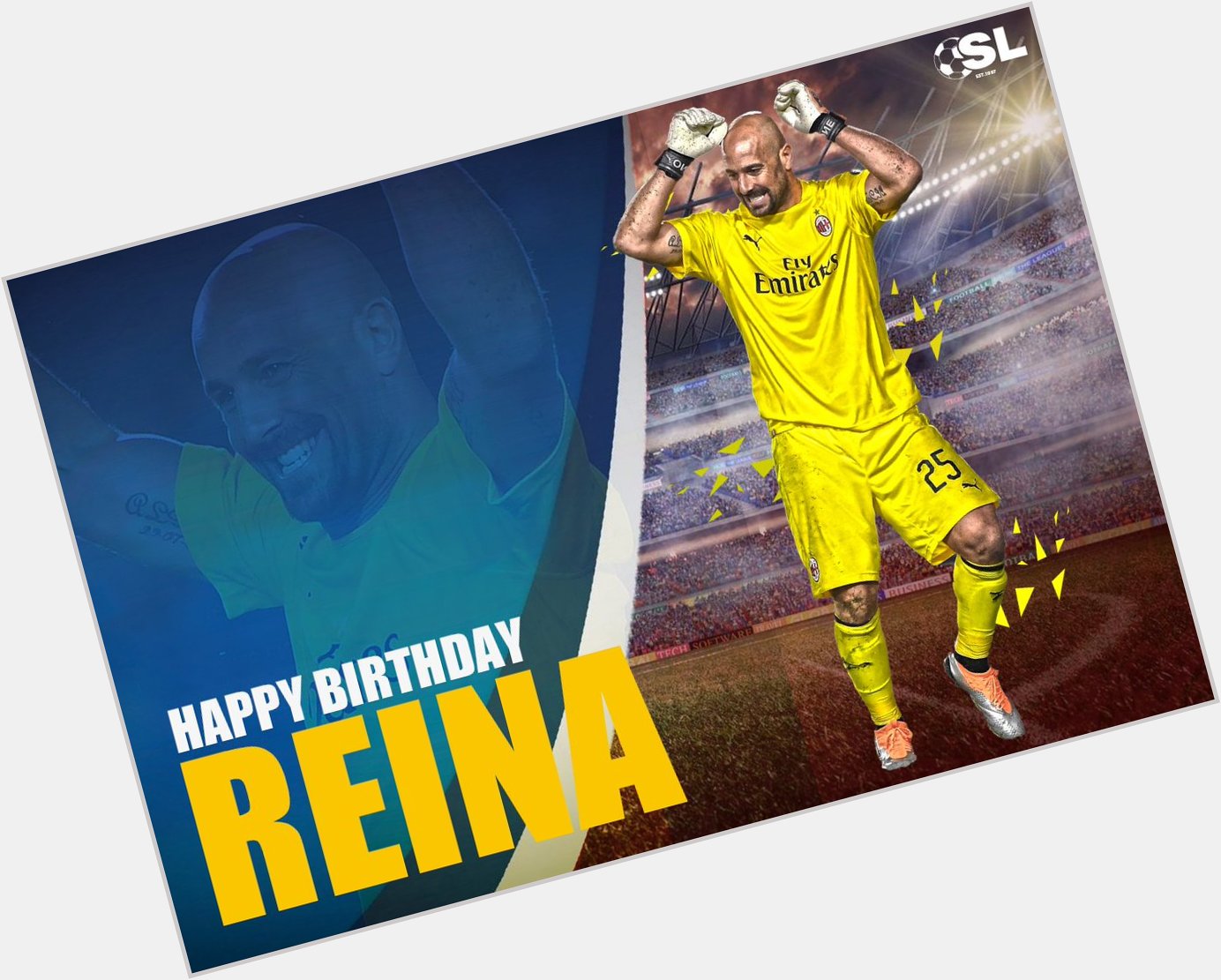 Pepe Reina is celebrating his special day today! Join us in wish the A.C Milan goalkeeper a Happy Birthday! 