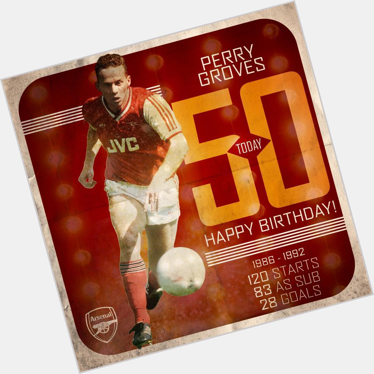 Happy 50th birthday to legend Perry Groves! Send him your messages using 