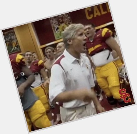 Happy 69th bday Pete carroll! Oh the glorious usc days   