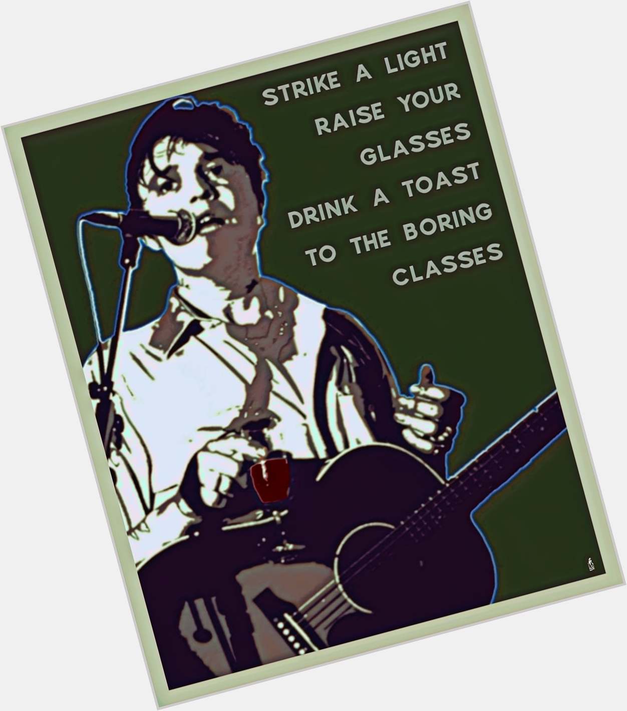 Happy birthday to Pete Doherty, here\s some fan art.    