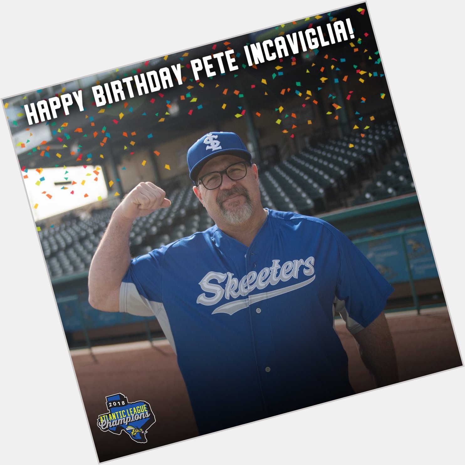 Help us wish a very happy birthday to our ALPB Champion skipper, Pete Incaviglia! 