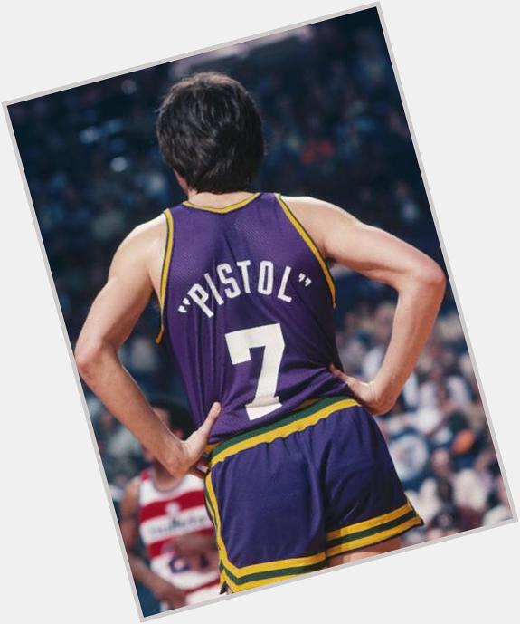 Happy birthday to my man, \"Pistol\" Pete Maravich. I\m glad to share a birthday with this man. 