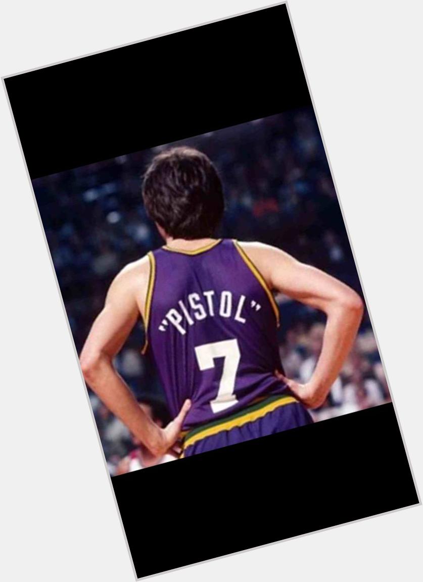 Happy Birthday to the legend, \"Pistol\" Pete Maravich. Way before his time and also gone way too soon. 