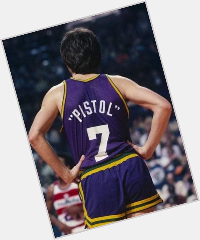 Happy birthday to my favorite basketball player of all time, Pistol Pete Maravich. 