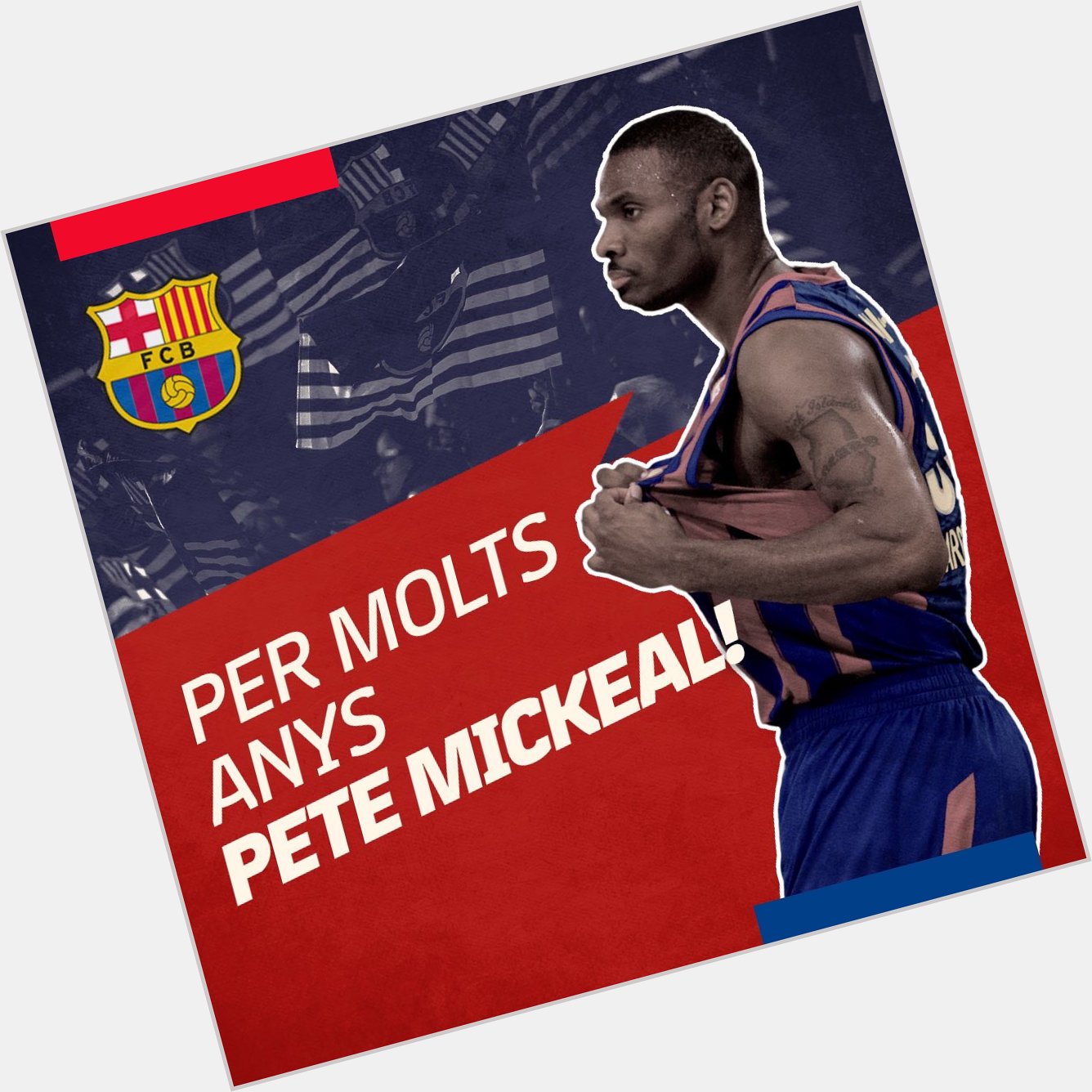  Happy birthday Pete! Muchas felicidades, Pete Mickeal! Per molts anys    