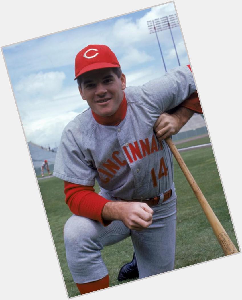   Happy Birthday Pete Rose! 
It\s past time for to be in HOF! 
 