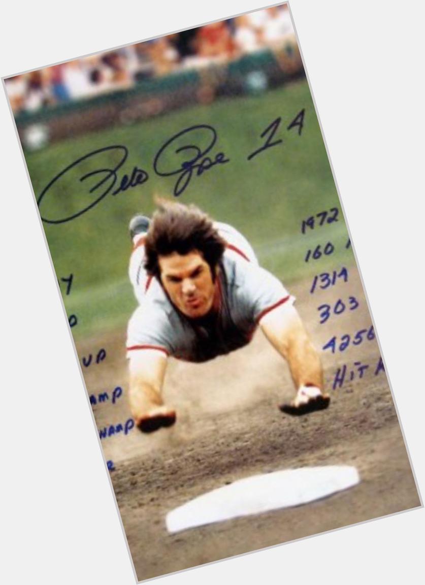 Happy bday to one of the baddest MOFOS to ever play the game of baseball... Pete Rose 