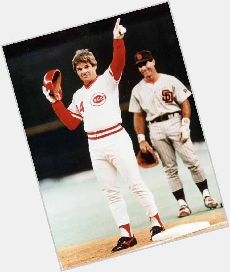 Happy birthday to the greatest Red of all time , Pete Rose 