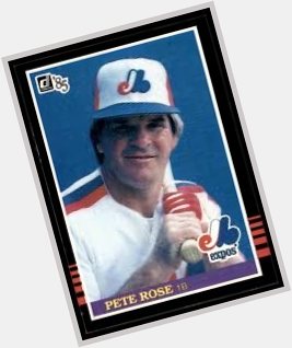 Happy birthday to Pete Rose, who turns 81 today 