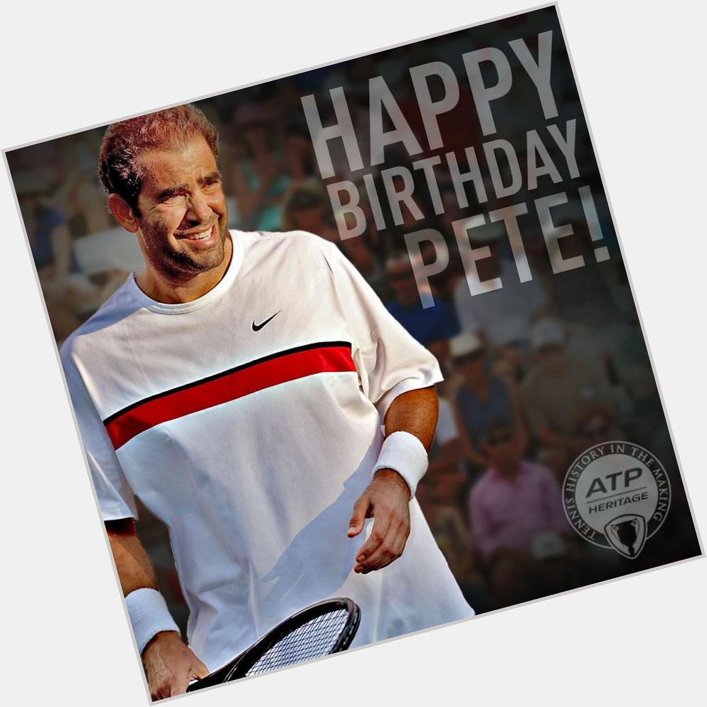 Happy Birthday, Pete Would you take Sampras\ serve or serve? 