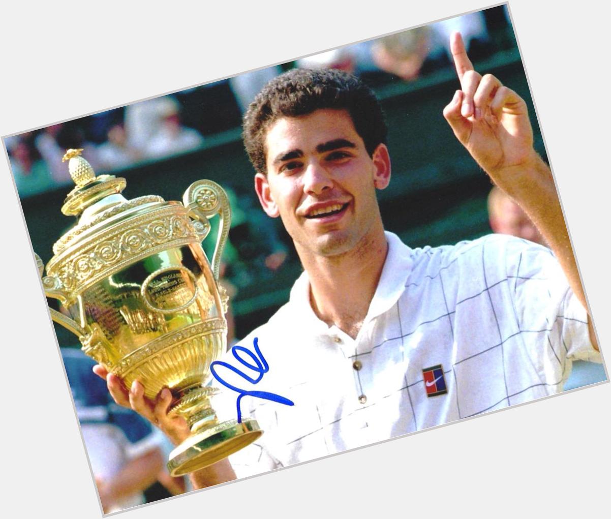 Happy Bday former world and one of the greatest tennis players ever with 14grand slams \"Pistol Pete\" Pete Sampras 
