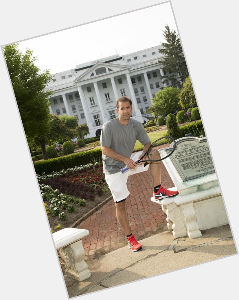 We want to wish a Happy Birthday to The Greenbrier\s Tennis Pro Emeritus, Pete Sampras!  