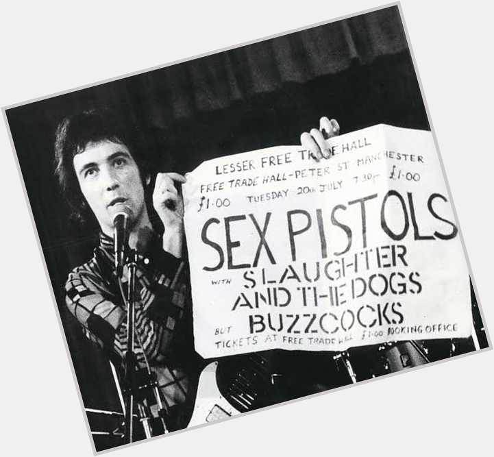 Happy birthday Pete Shelley, a true punk rock heroes but also a way out of it. RIP  