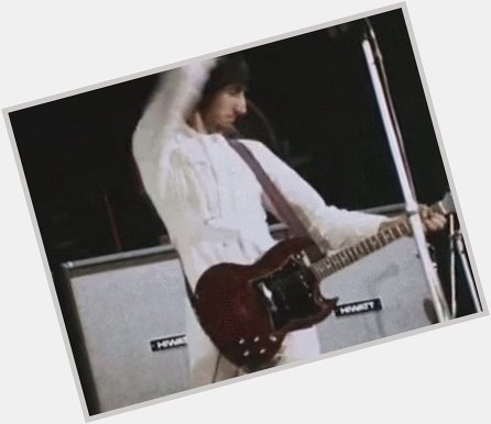 Happy birthday to Rock God Pete Townshend    