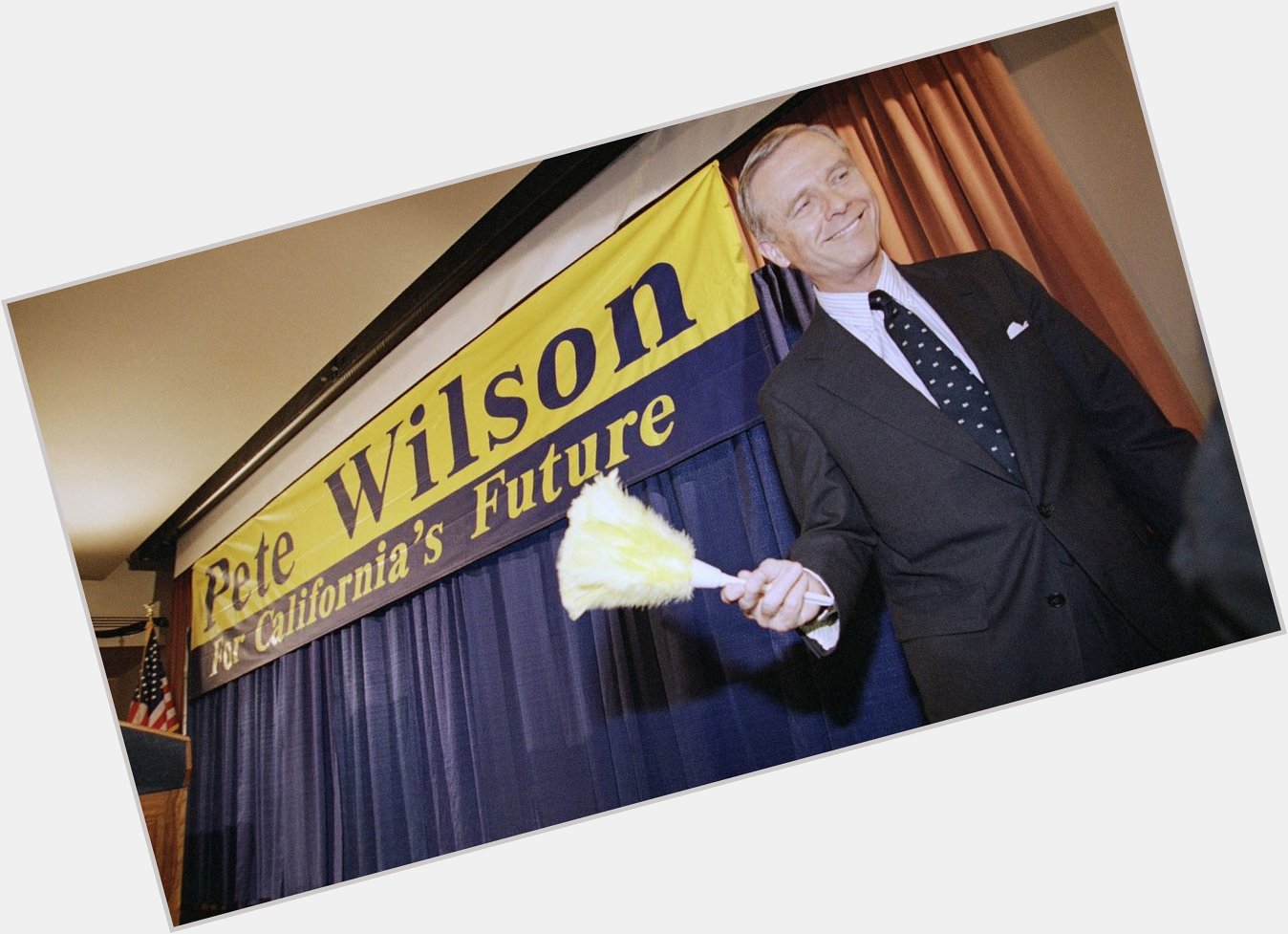 Happy birthday, Pete Wilson. And thanks: You made California what it is  
