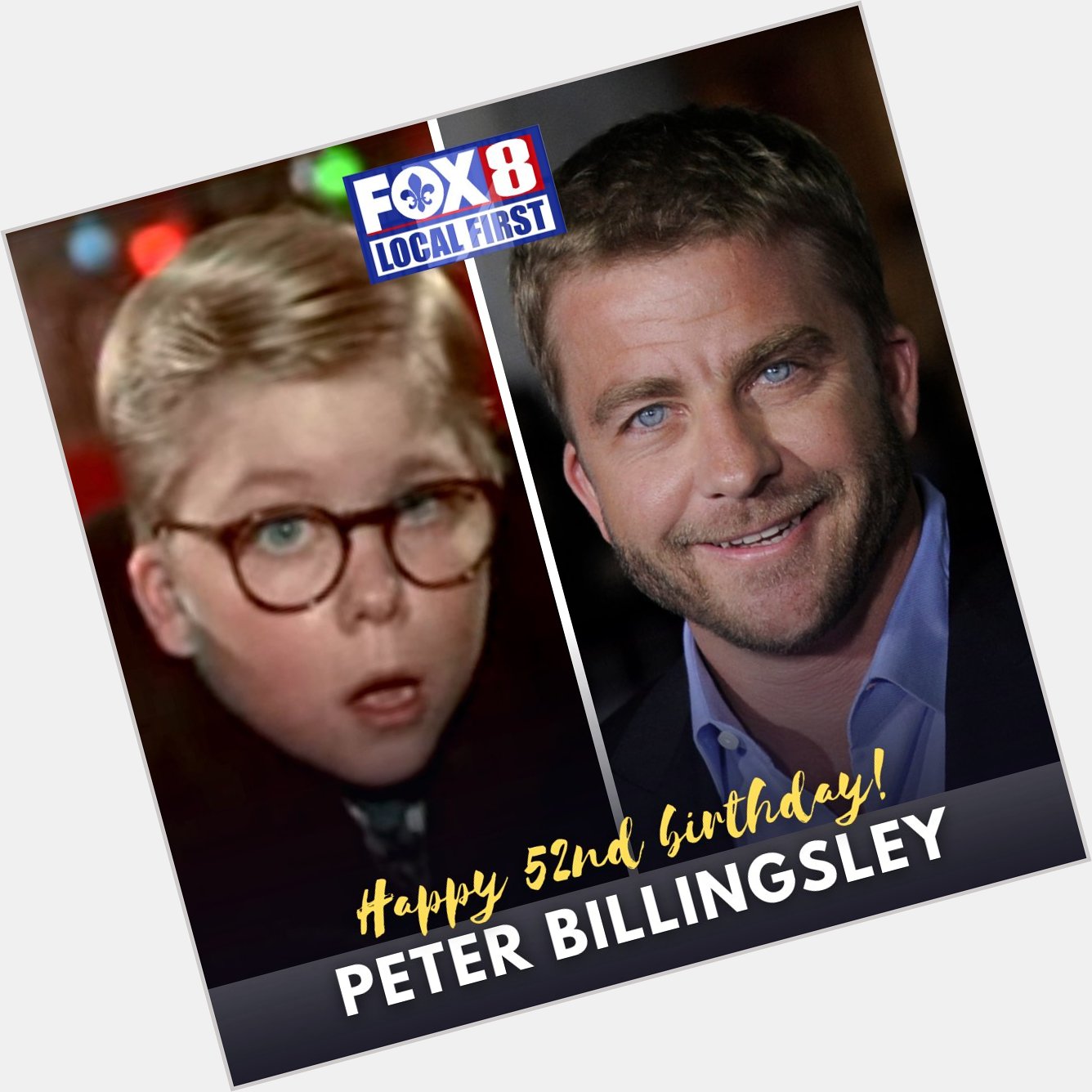 Happy birthday to actor-director Peter Billingsley (Ralphie from \A Christmas Story\), who turned 52 on Sunday! 