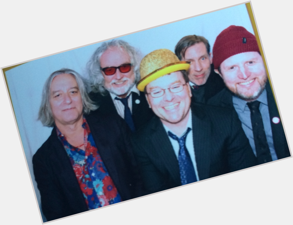 The Minus 5 PDX all smiles at a charity event in 2015. Happy Birthday Peter Buck! 