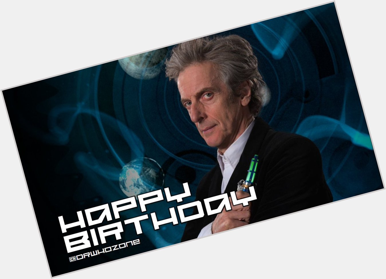 Happy Birthday to the main man himself, the incredible Peter Capaldi! 