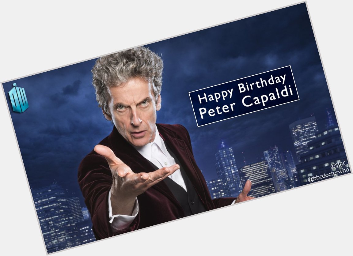 Happy birthday, Peter Capaldi!    