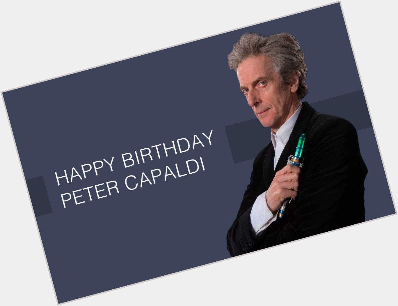 Happy birthday to the Twelfth Doctor himself, Peter Capaldi, from everyone at The Gallifrey Times!  