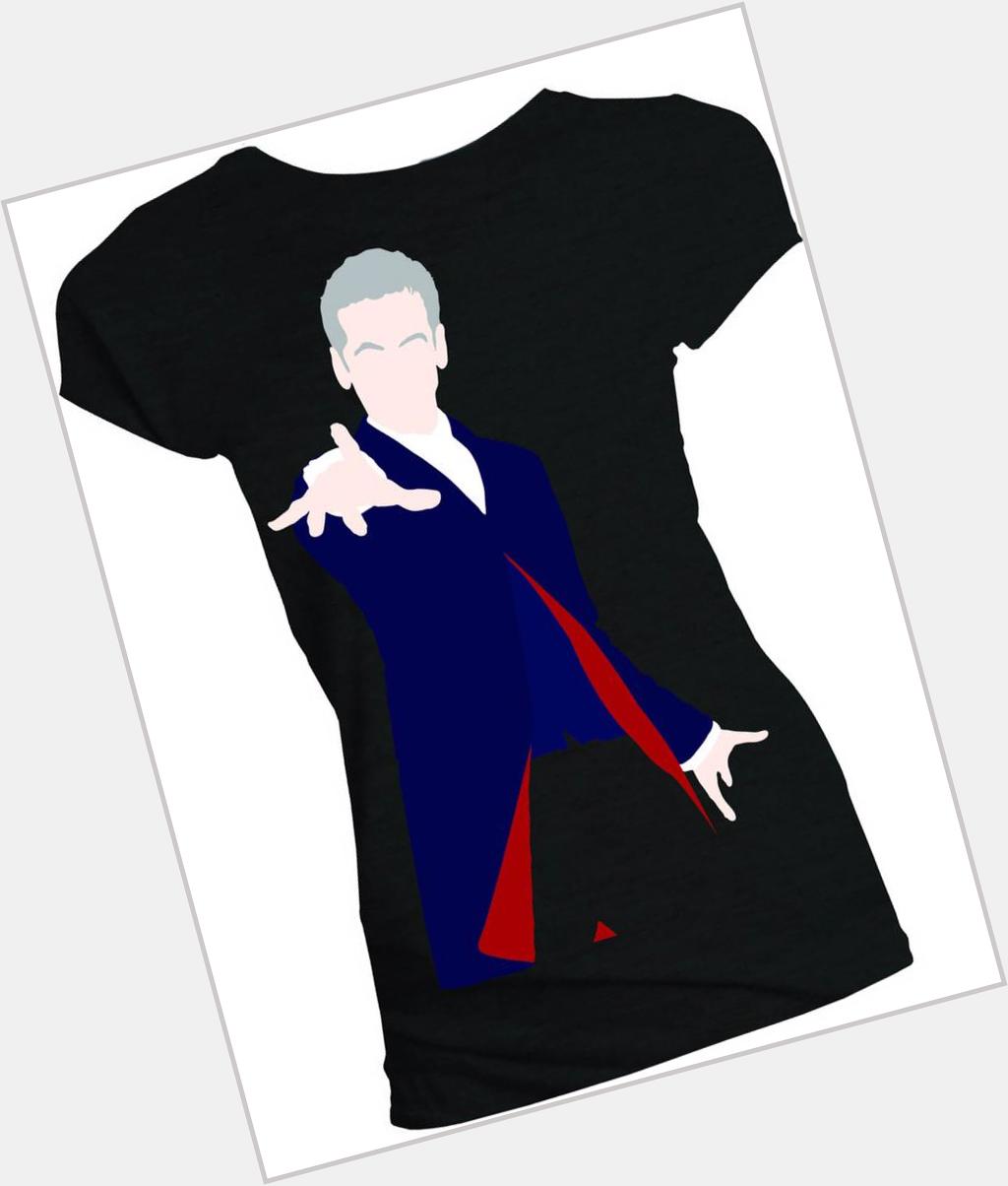 Happy birthday Peter Capaldi! Celebrate in this T-shirt featuring the man himself!  