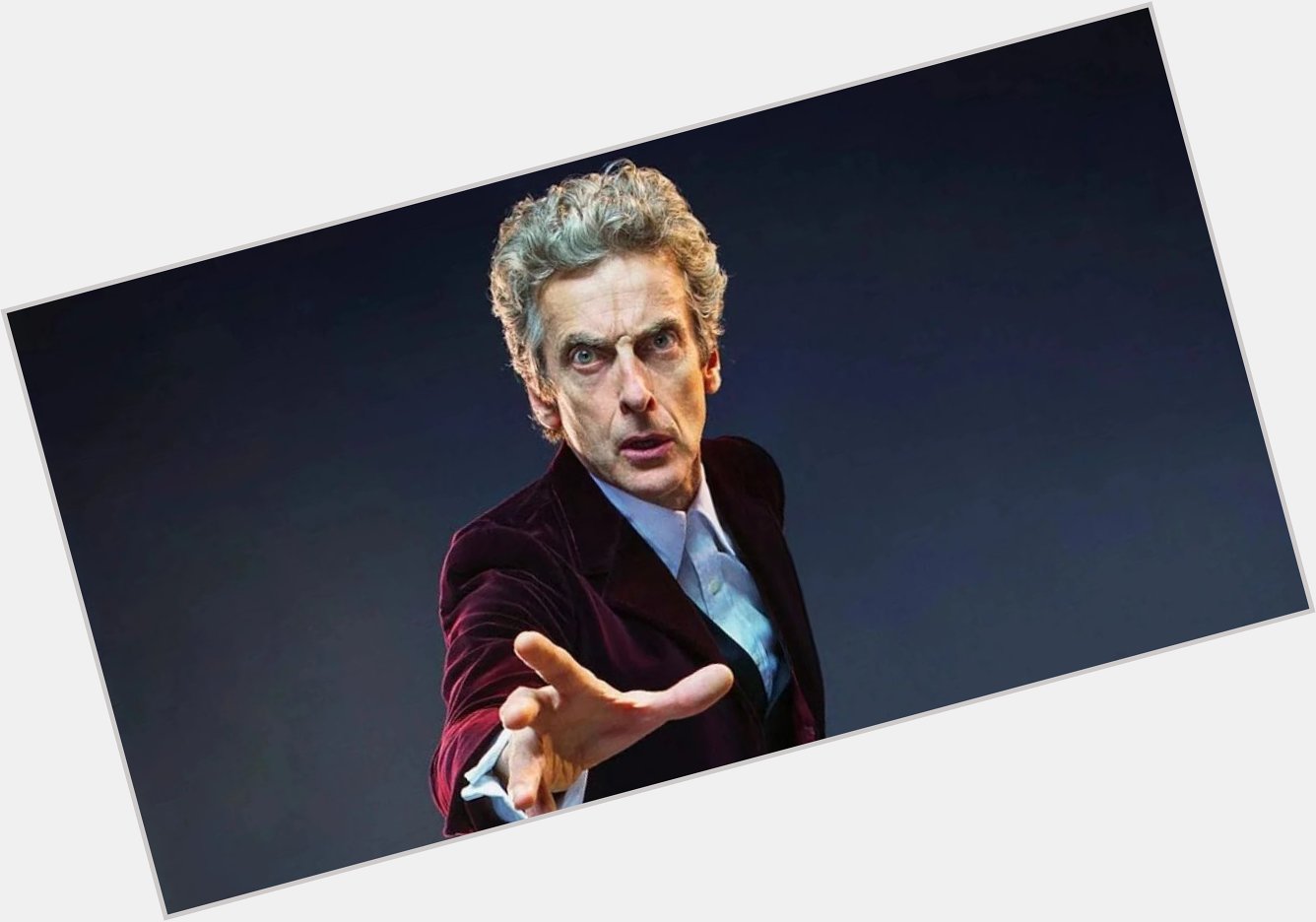 \"Never be cruel. Never be cowardly and never, ever eat pears!\"
Happy Birthday! Peter Capaldi 