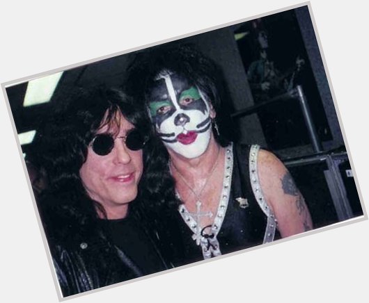  Happy Birthday to Peter Criss from Kiss. (Born December 20th, 1945). On pic two legends drummer. 