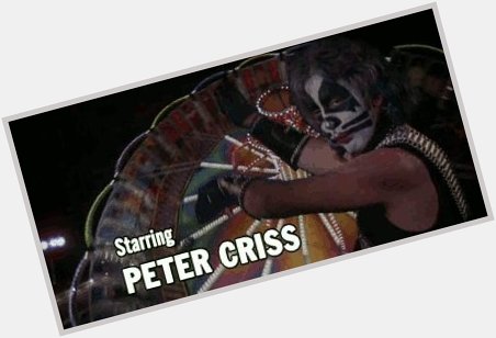 Happy Birthday Peter Criss! We\ll rock you during the All Request Retro Lunch Hour via 