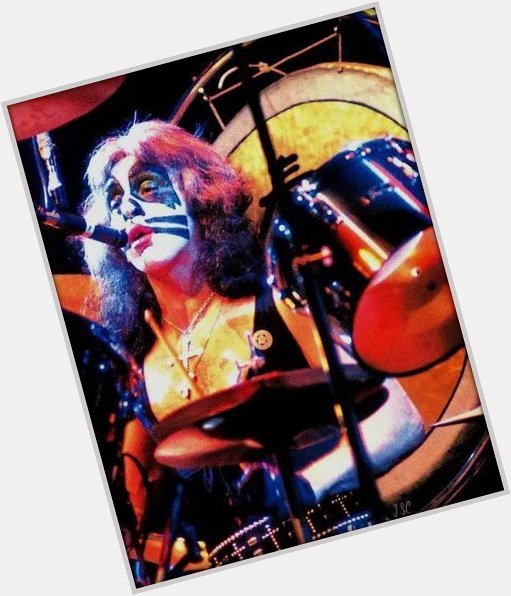 Happy 75th Birthday to Peter Criss who has a nine inch dick. 