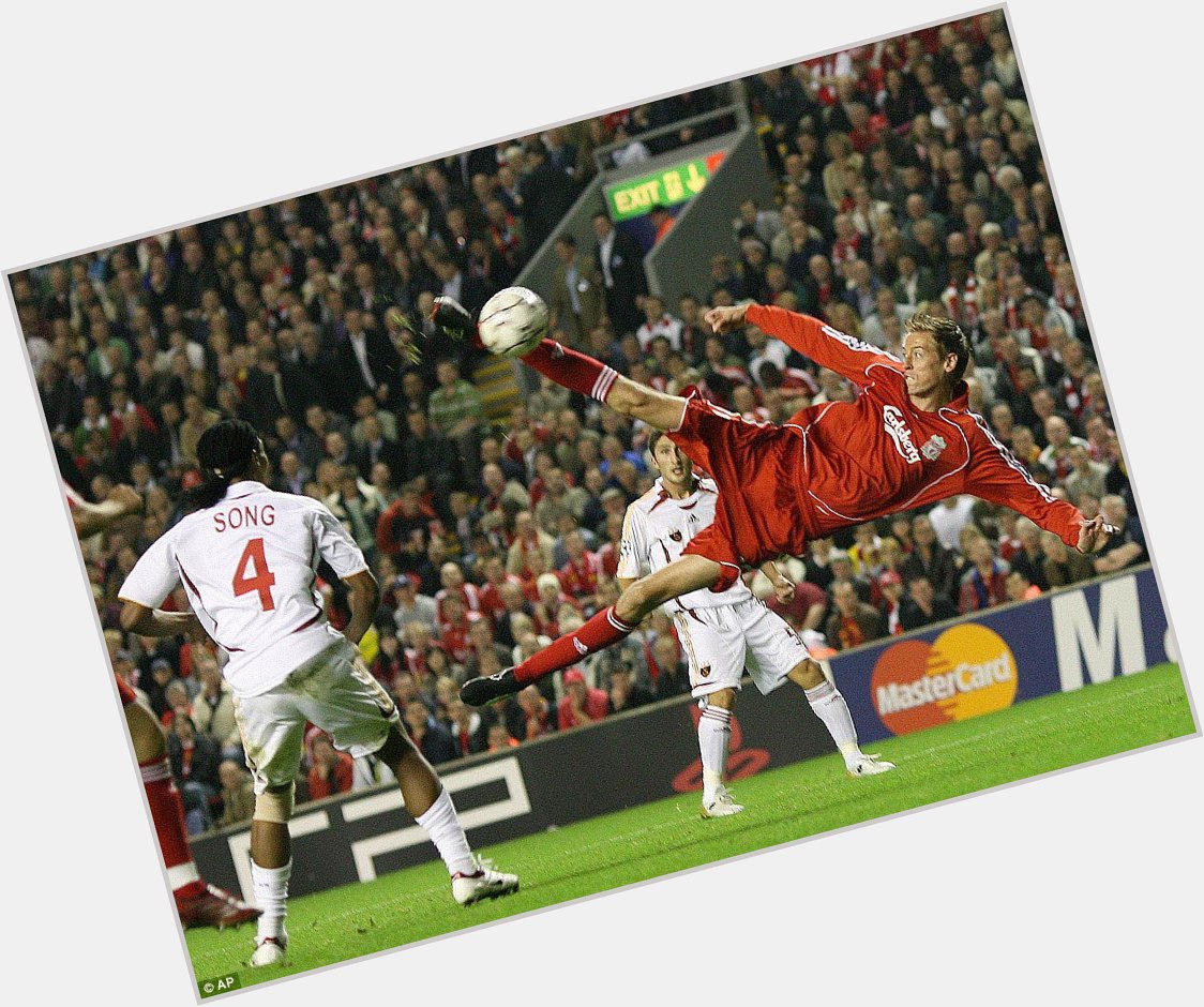 Happy Birthday Peter Crouch! What a goal this was, technically great for man 6\7\" tall! 