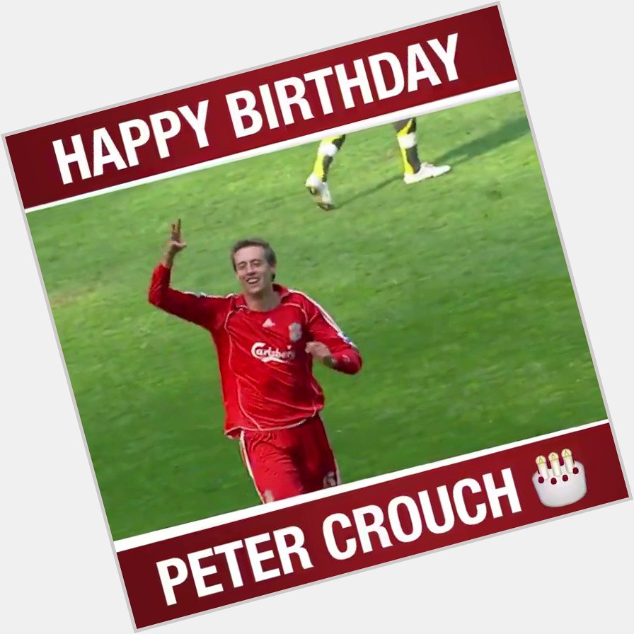   This man played for both and  Happy Birthday Peter Crouch! 

 